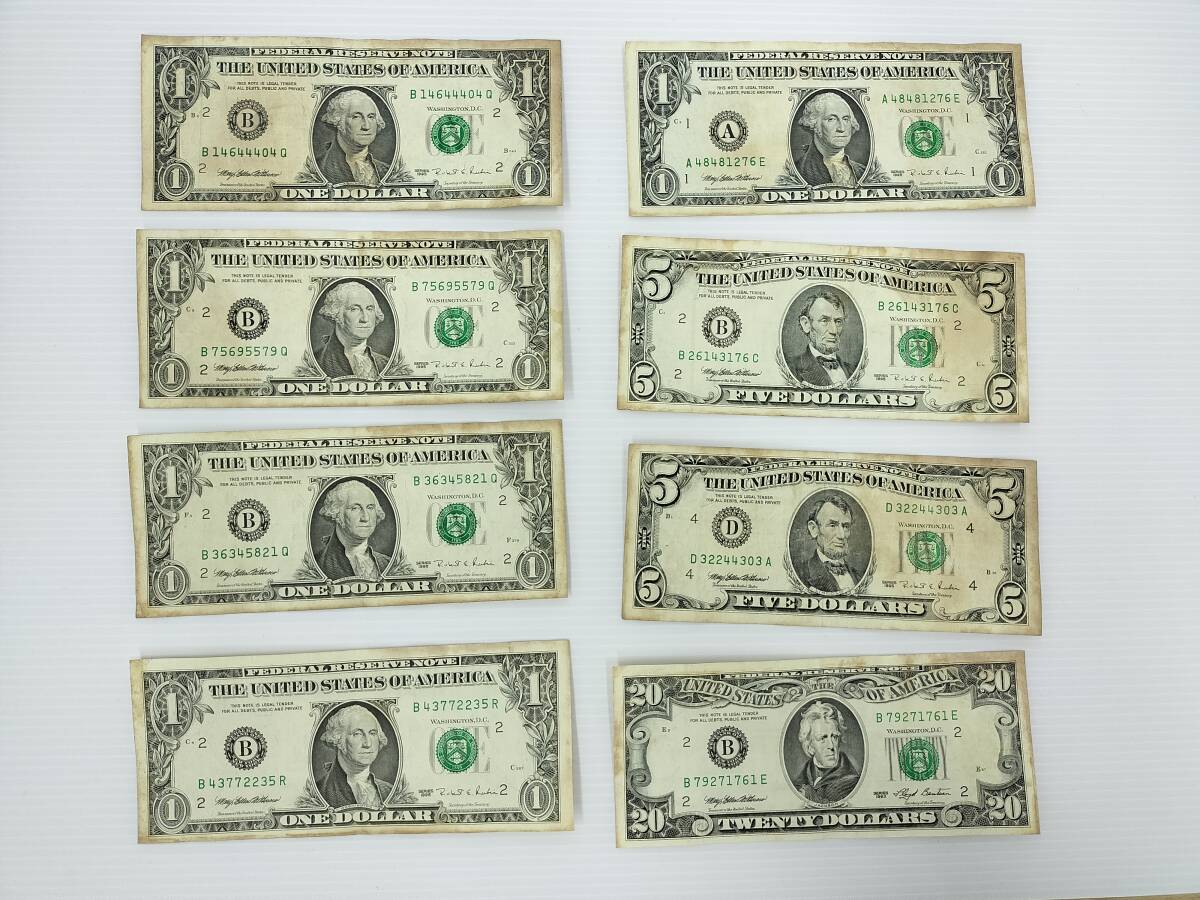 498 アメリカ紙幣 外国紙幣 ドル幣 紙幣 35ドル分 _画像1