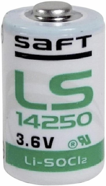 即決…新品 SAFT 塩化チオニルリチウム 1/2AA リチウム電池 バッテリー LS14250 1個 E158_画像2