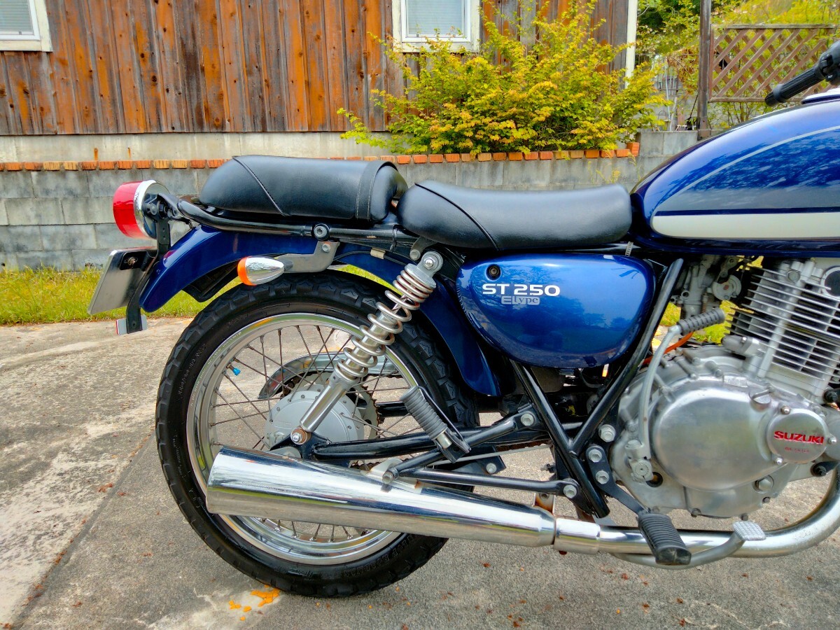 SUZUKI ST250 ガレージ保管の画像10