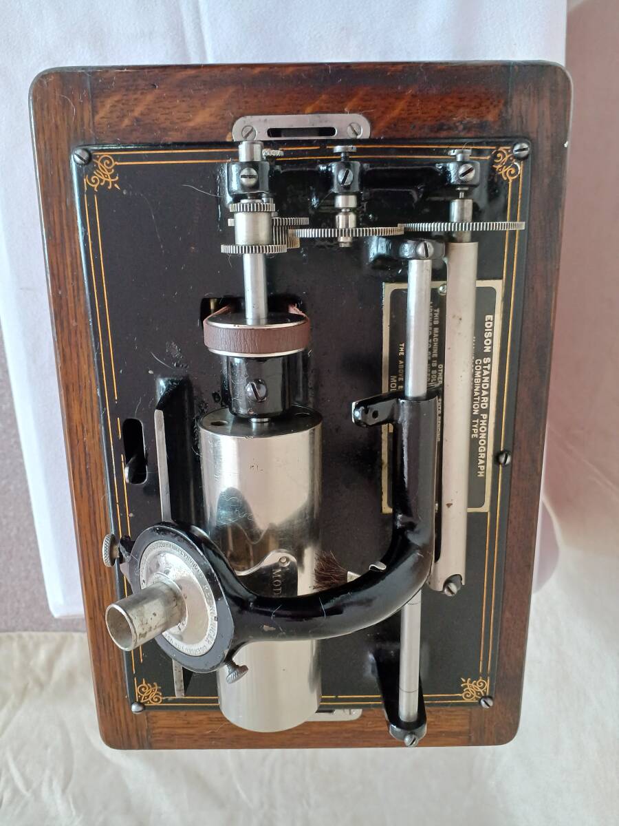 エジソン蝋管蓄音機の画像7