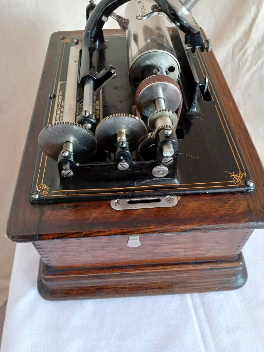 エジソン蝋管蓄音機の画像9