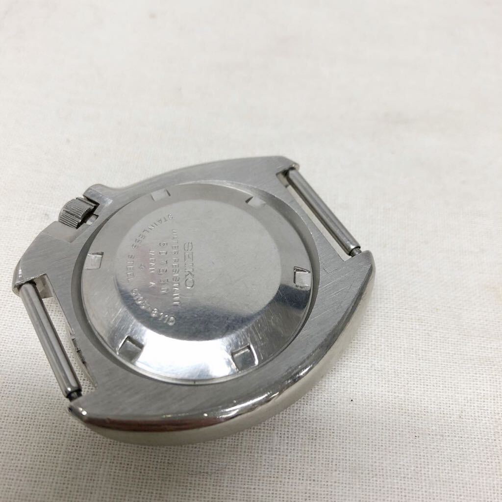 1円〜【SEIKO】3-44 150mダイバー 植村直己モデル 6105-8110自動巻き 腕時計 （ジャンク品）ヴィンテージの画像7