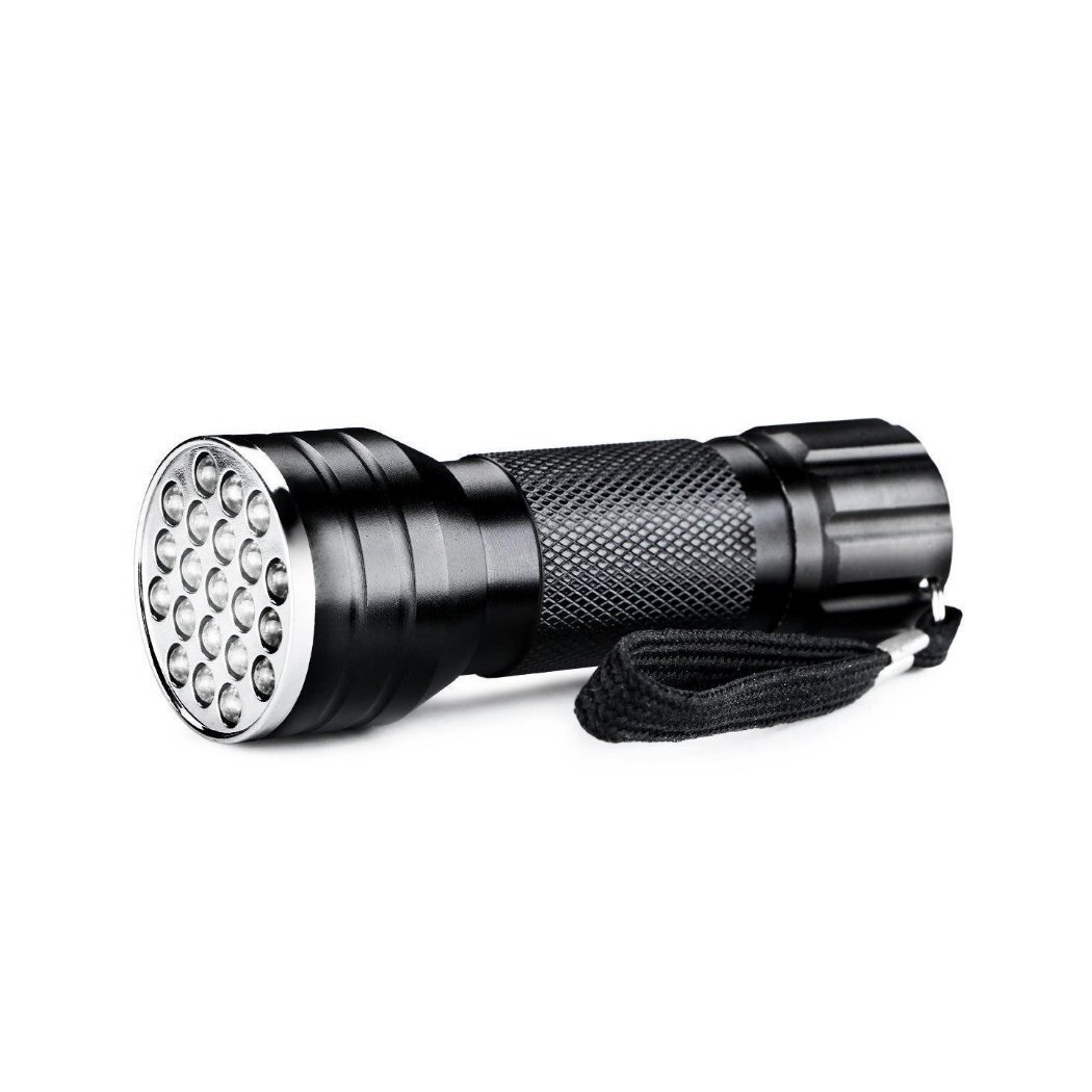 紫外線ライト LED 395nm UVライト ブラックライト 片手 サイズ 小型 ジェルネイル レジン 硬化 汚れ確認 エギング ケイムラ 蓄光 ルアーの画像7