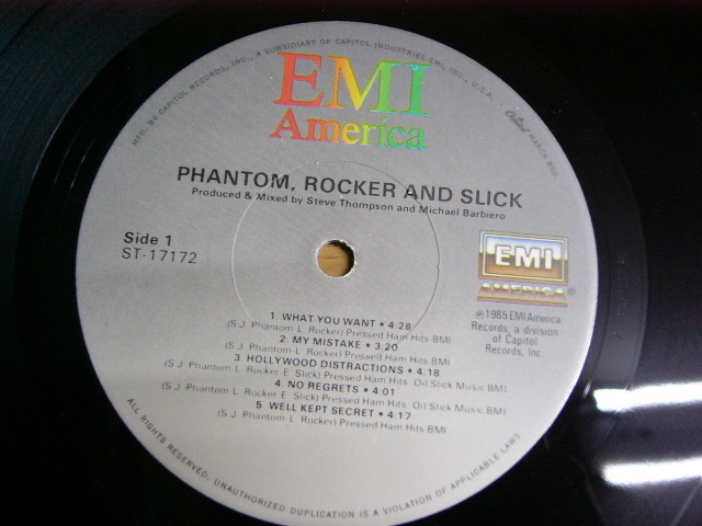 LPd140／USA盤 PHANTOM,ROCKER AND SLICK.の画像2