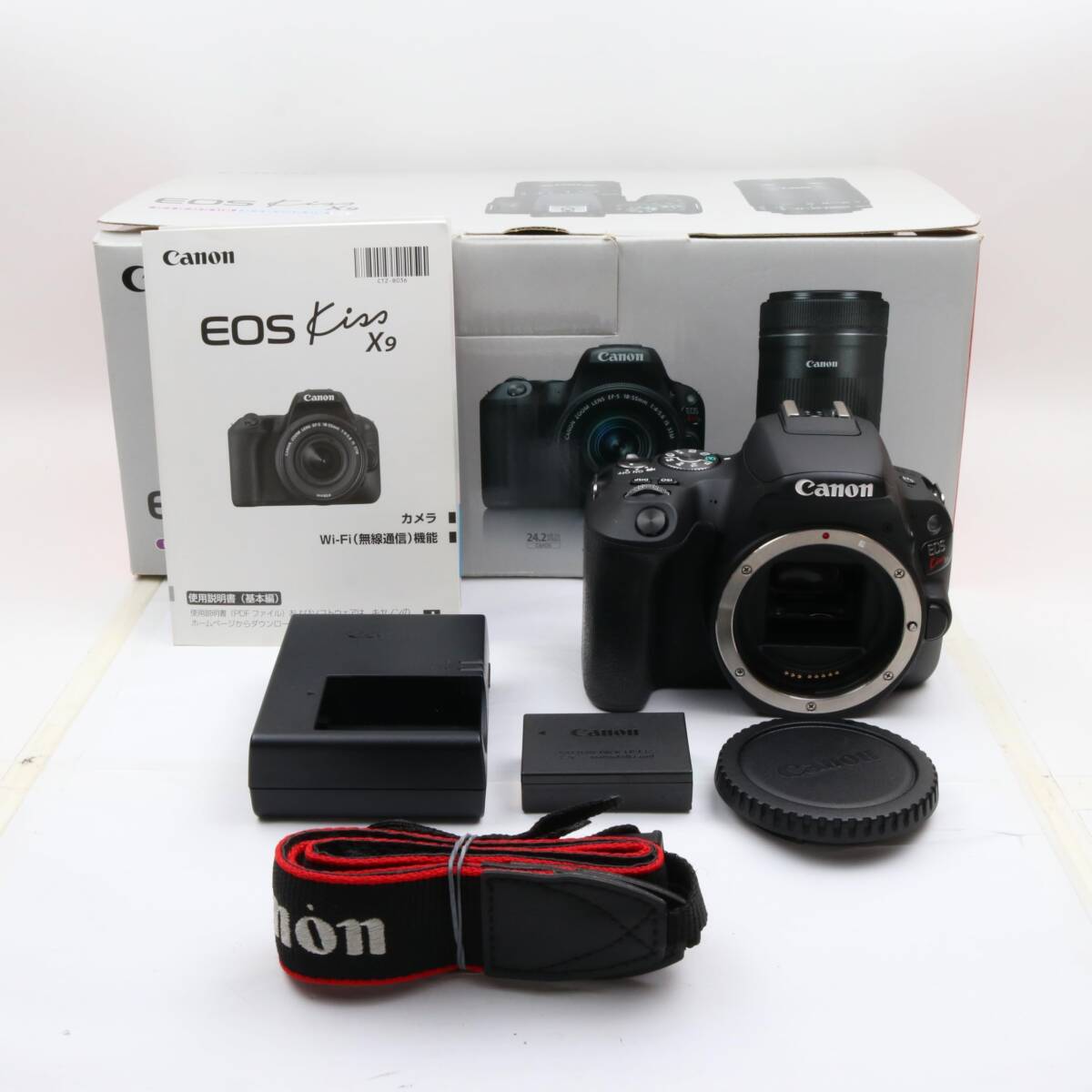 Canon デジタル一眼レフカメラ EOS Kiss X9 ブラック ボディ EOSKISSX9BK(FM423)_画像1