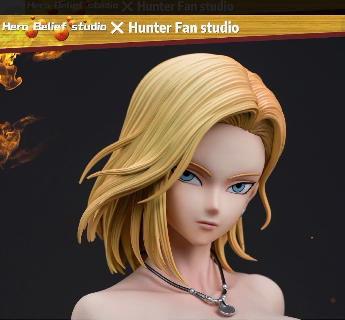 人造人間18号　ドラゴンボールフィギュア　ガレージキット　キャストオフ　Android18   アタッシュケース付き(写真4枚目)