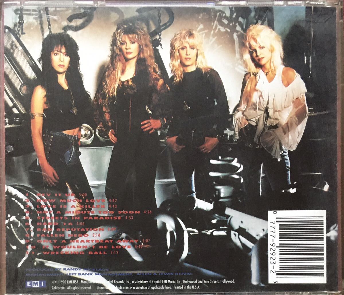 Vixen/ガールズ版Bon Jovi〜メタル版The Banglesの90年大名盤！ポップメタル/ヘヴィーメタル/メロハー/産業ロック/AOR/限定ステッカー付！の画像2