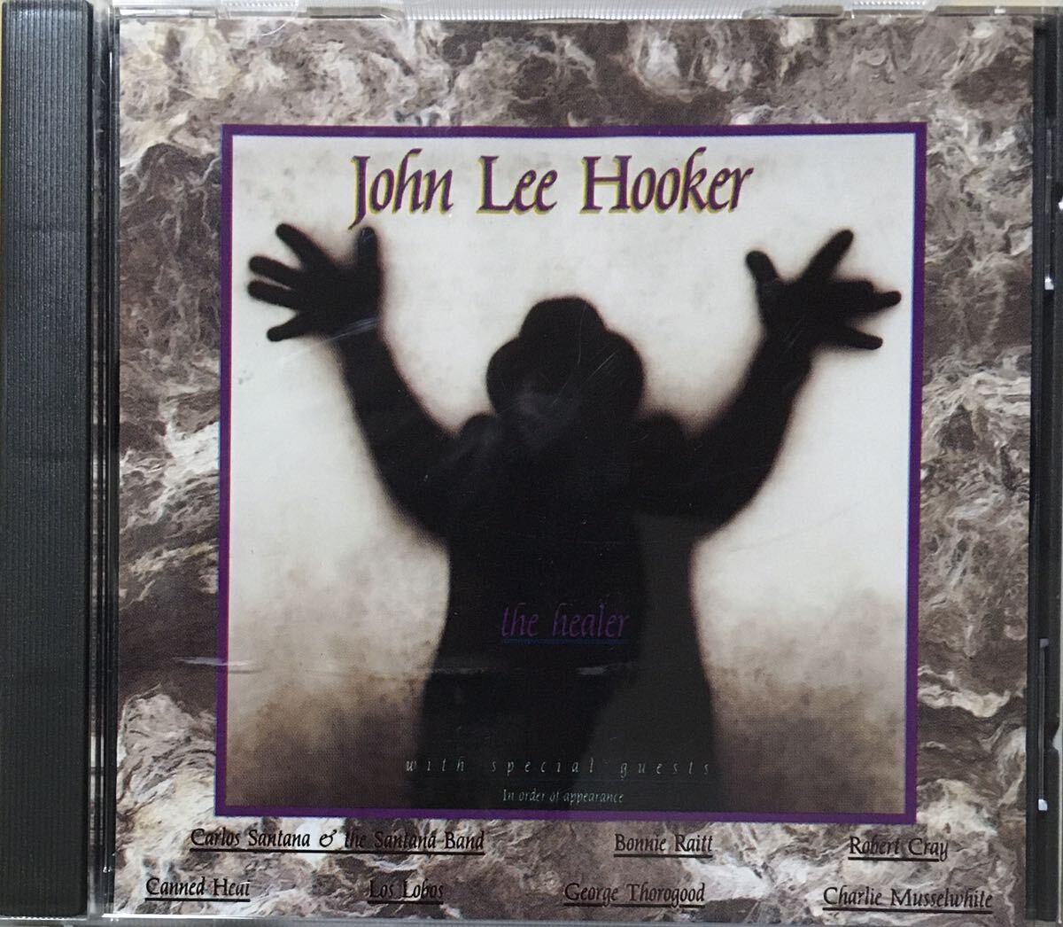 John Lee Hooker[The Healer](89: US-Silvertone)Bonnie Raitt/Carlos Santana/George Thorogood/Roy Rogers/Los Lobos/Robert Crayの画像1