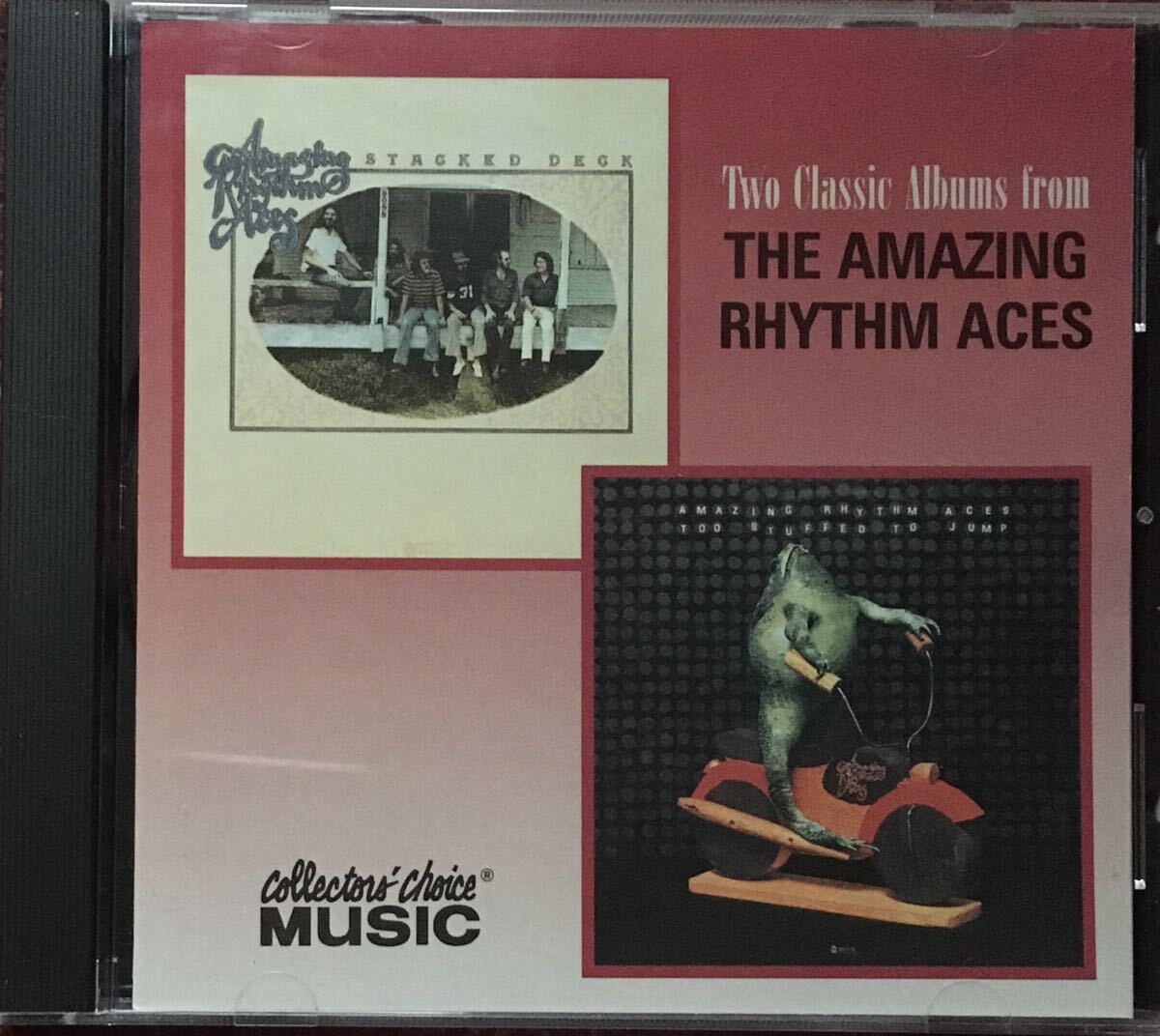 The Amazing Rhythm Aces[Stacked Deck+Too Stuffed to Jump](2in1)スワンプ/カントリーロック/カントリーソウル/名盤探検隊/Russell Smithの画像1