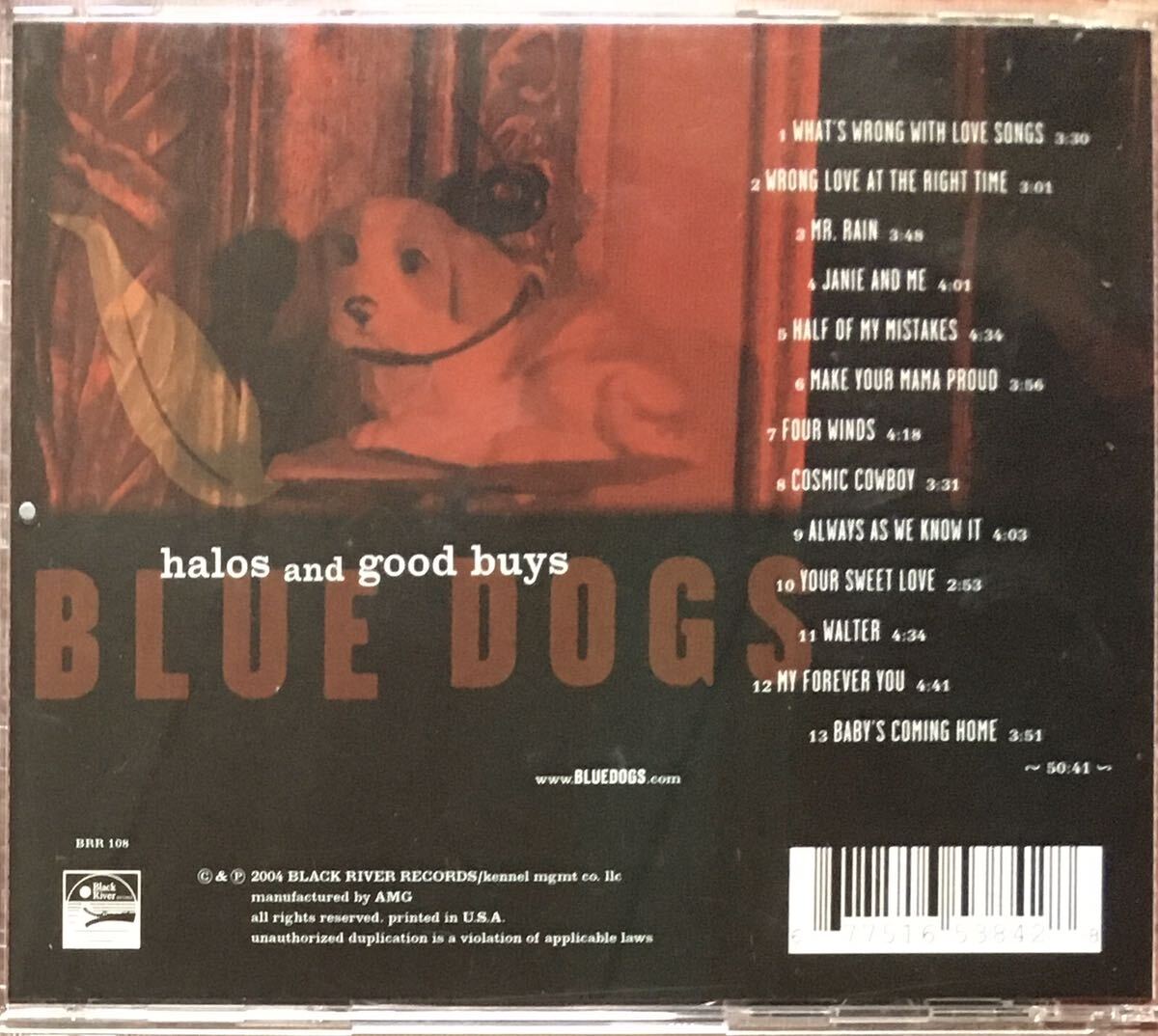 Blue Dogs[Halos And Good Buys]サウスカロライナのルーツロック系バーバンド2004年傑作！カントリーロック/フォークロック/スワンプの画像2
