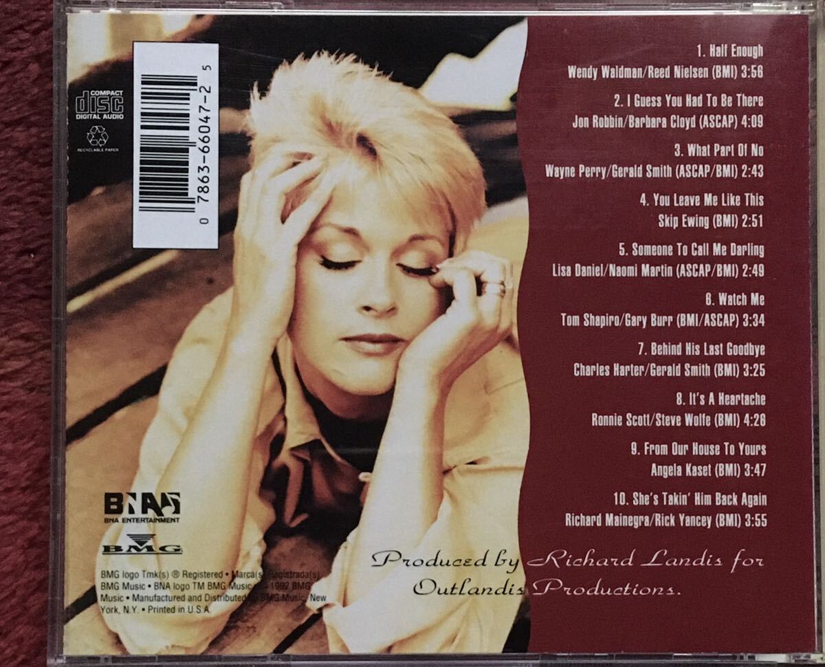 Lorrie Morgan[Watch Me]Bonnie Tylerの名バラード収録92年大名盤！/カントリーポップ/ソフトロック/AOR/女性ポップボーカル/美女ジャケ_画像2