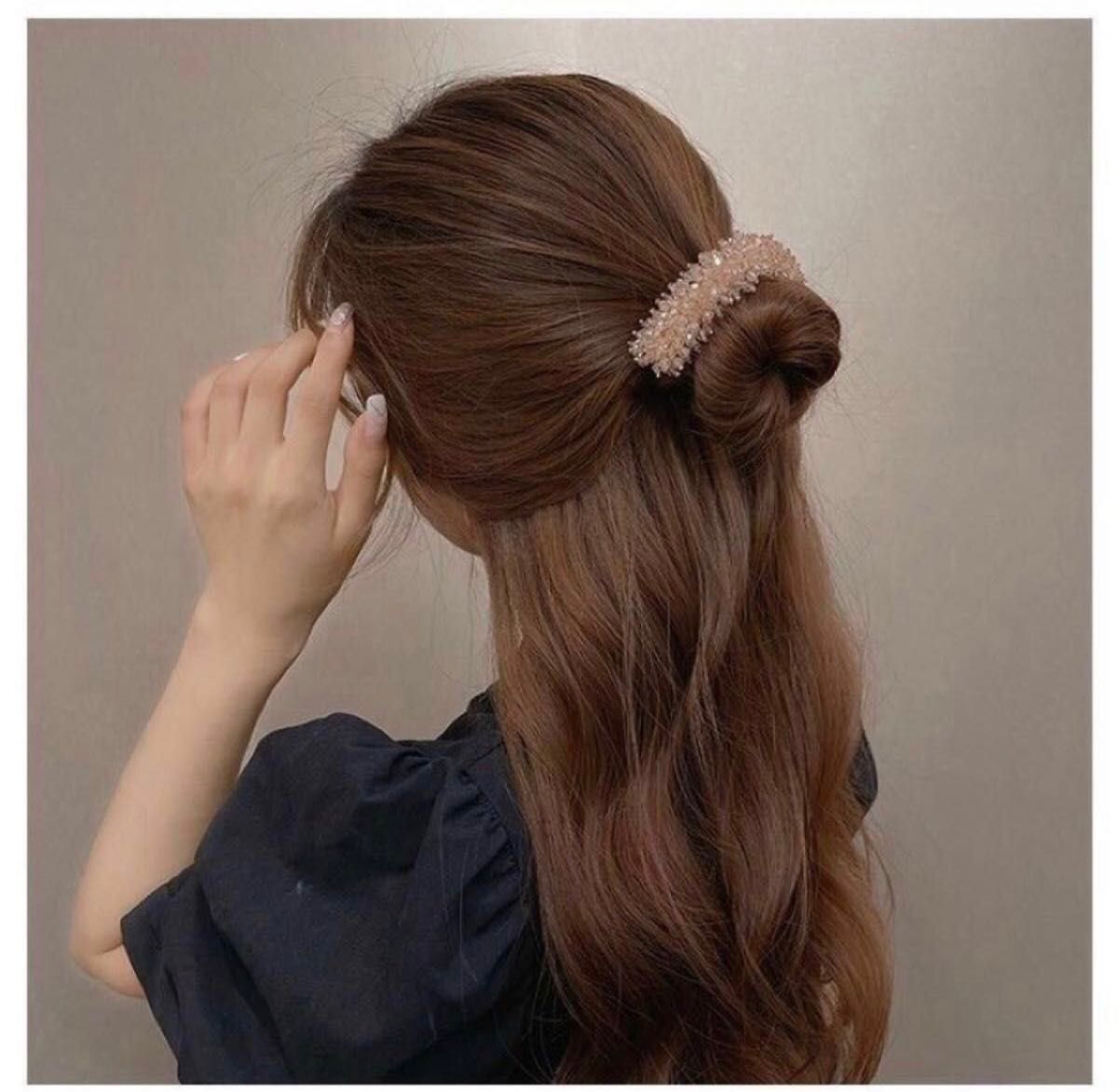 バレッタ ヘッドドレス ヘアーアクセサリー ヘアアクセサリー　ワイヤーヘアアクセサリー