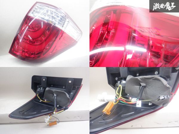 CRYSTALEYE クリスタルアイ ANH20W ANH25W アルファード ヴェルファイア LED テールランプ シーケンシャル 1台分 L1T-HU535 棚2M13_画像2