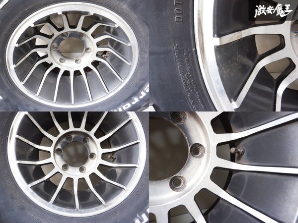 エンケイ バハ ホイール 15インチ 8.5J -35 6穴 PCD139.7 33×12.50R15 4本 BFグッドリッチ MUD T/A 78 ランドクルーザー プラド ★ 棚1H21_画像2