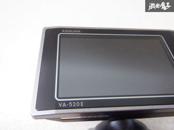 【特価品】CELLSTAR セルスター ASSURA VA-520E GPSレーダー探知機 本体のみ SDカード欠品 棚2Z14_画像2