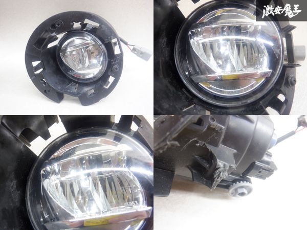 【点灯OK！】ダイハツ純正 LA800S LA810S ムーヴキャンバス LED フォグランプ フロント 左右セット KOITO 114-11092 棚2O24の画像2