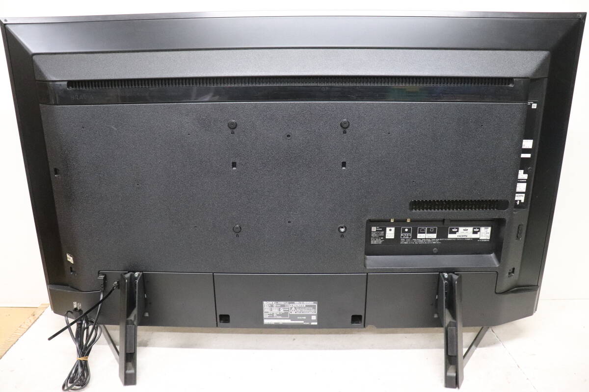 YKC/074 SONY ソニー BRAVIA KJ-49X9500H 49型 液晶 テレビ 2020年製 地上デジタル放送視聴可能 直接引き取り歓迎の画像6
