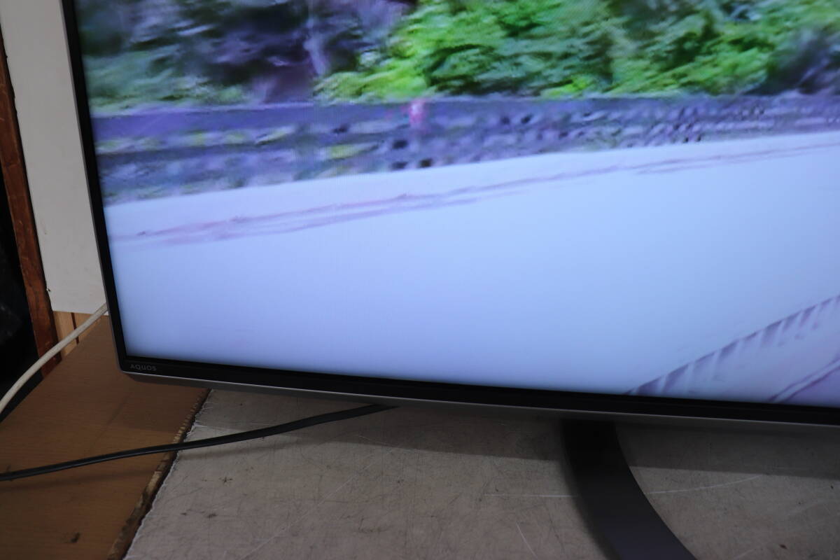 YKD/137 SHARP シャープ AQUOS LC-60US30 60型 液晶 テレビ 2015年製 地上デジタル放送視聴可能 直接引き取り歓迎の画像4