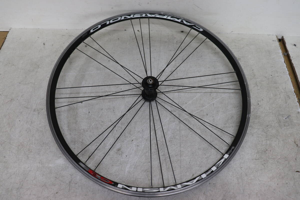 Y16/258 カンパニョーロ カムシン G3 CAMPAGNOLO KHAMSIN G3 フロント クリンチャー 現状品の画像1