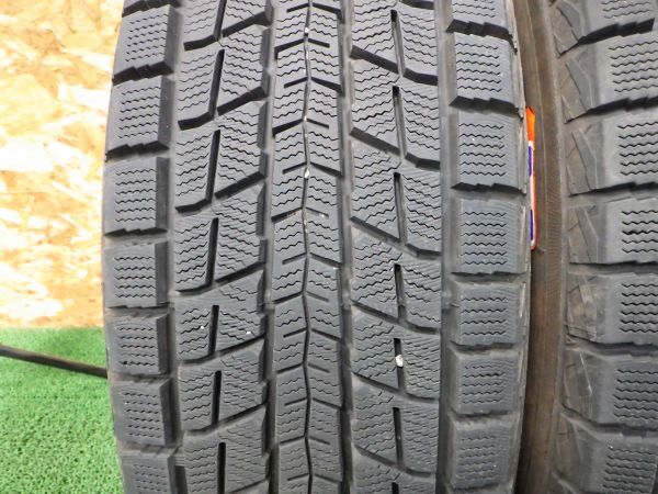 ダンロップ WINTER MAXX SJ8 235/60R18 107Q 2019年製 9分山 4本【スタッドレス/18インチ】手渡し可の画像2