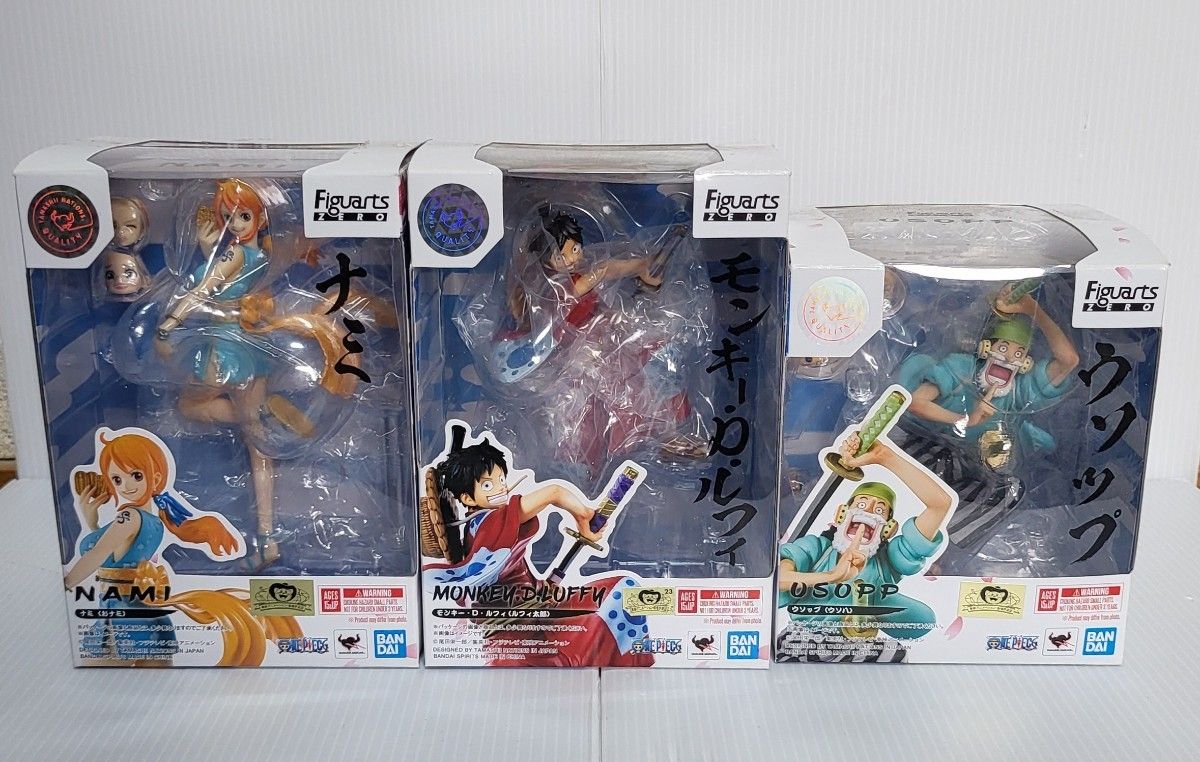 フィギュアーツZERO ワンピース ワノ国編 麦わらの一味集結 全9 フィギュアーツZERO ワンピース ワノ国編 麦わらの一味集結 全9