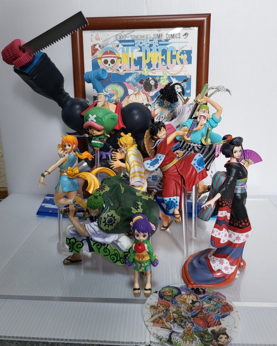 フィギュアーツZERO ワンピース ワノ国編 麦わらの一味集結 全9 フィギュアーツZERO ワンピース ワノ国編 麦わらの一味集結 全9