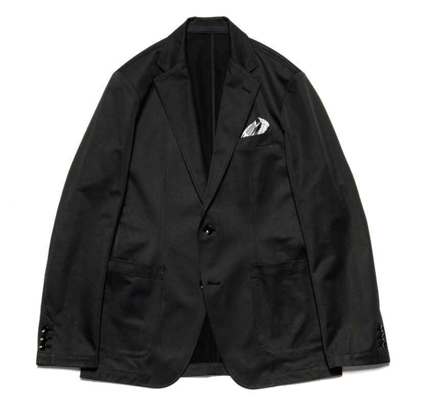 セットアップ 可能 新品 20年 SS uniform experiment : ストレッチ ジャケット スーツ サイズ1 黒 SOPHNET. FRAGMENT FCRB AW 24年_画像1
