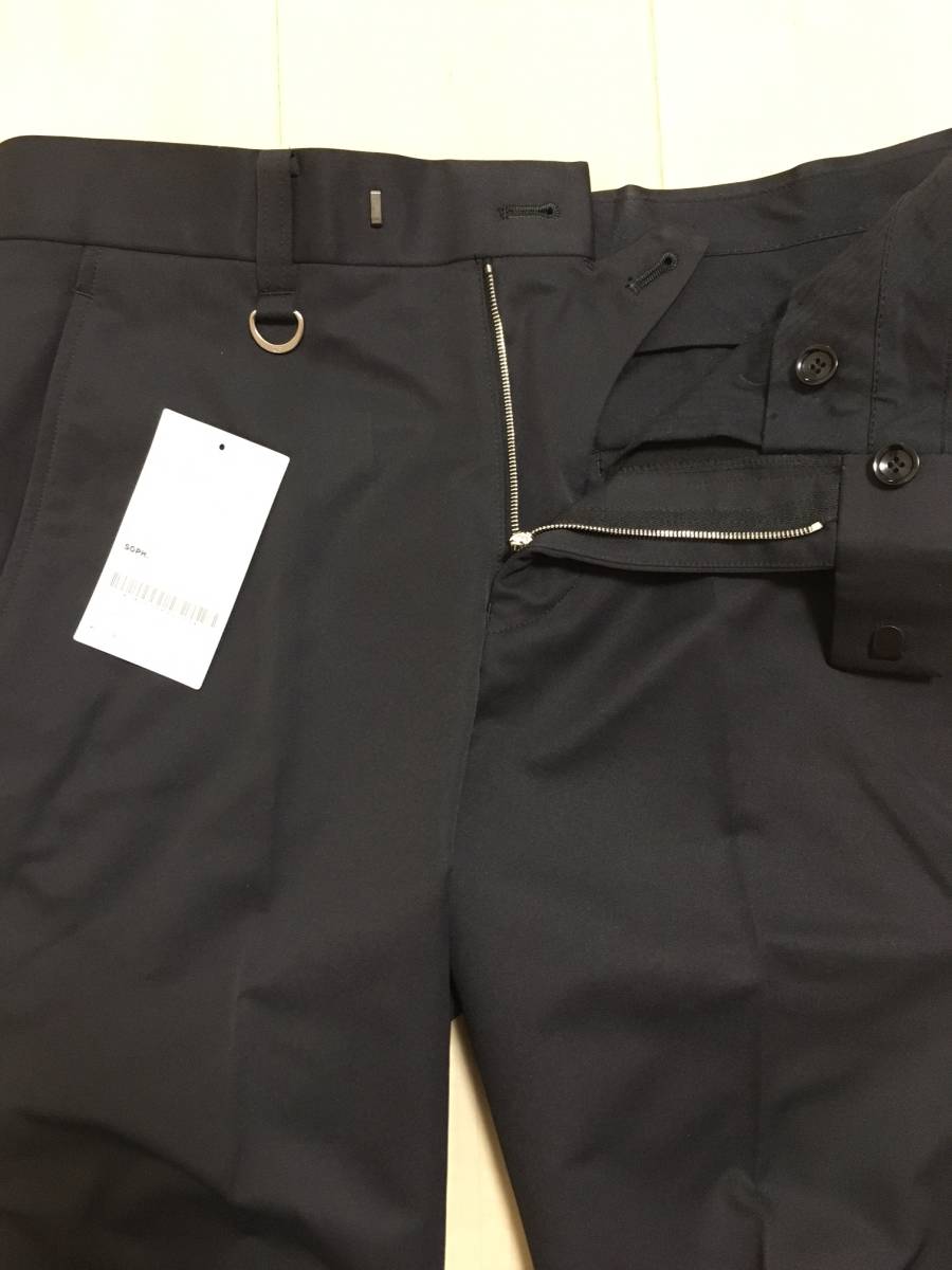 セットアップ 可能 新品 20年 SS uniform experiment : スリム フィット スラックス パンツ スーツ 黒1 SOPHNET. FRAGMENT FCRB AW 24年_画像9