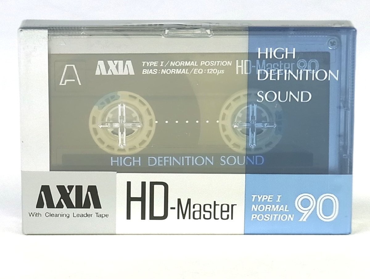 ◆未開封◆AXIA/アクシア◆HD-Master 90 カセットテープ◆往復90分◆TYPE1/ノーマルポジション◆の画像1