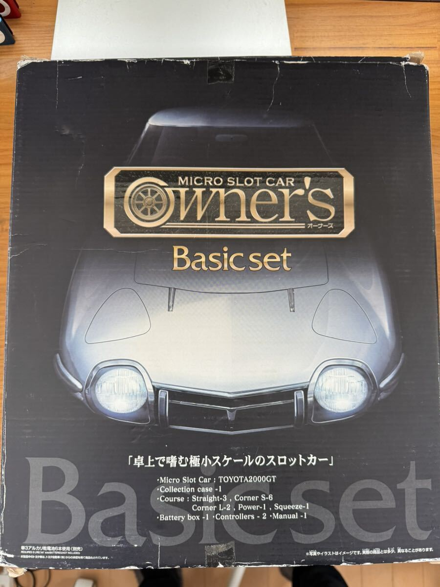 TAKARA TOMY マイクロスロットカー オーナーズ ベーシックセット 数量限定版 OWNER'Sの画像1