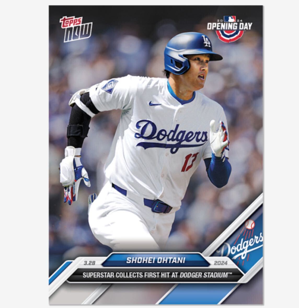 大谷翔平 SHOHEI OHTANIのTopps nowトレーディングカード#9 Cの画像1