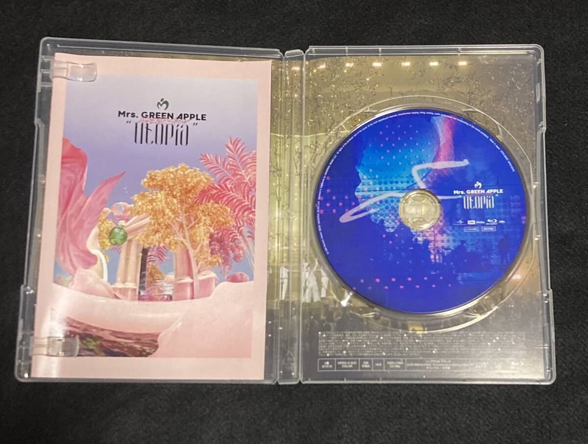 ※送料無料※ Mrs.GREEN APPLE ARENA SHOW Utopia Blu-ray 初回限定盤 ミセスグリーンアップル ブルーレイ