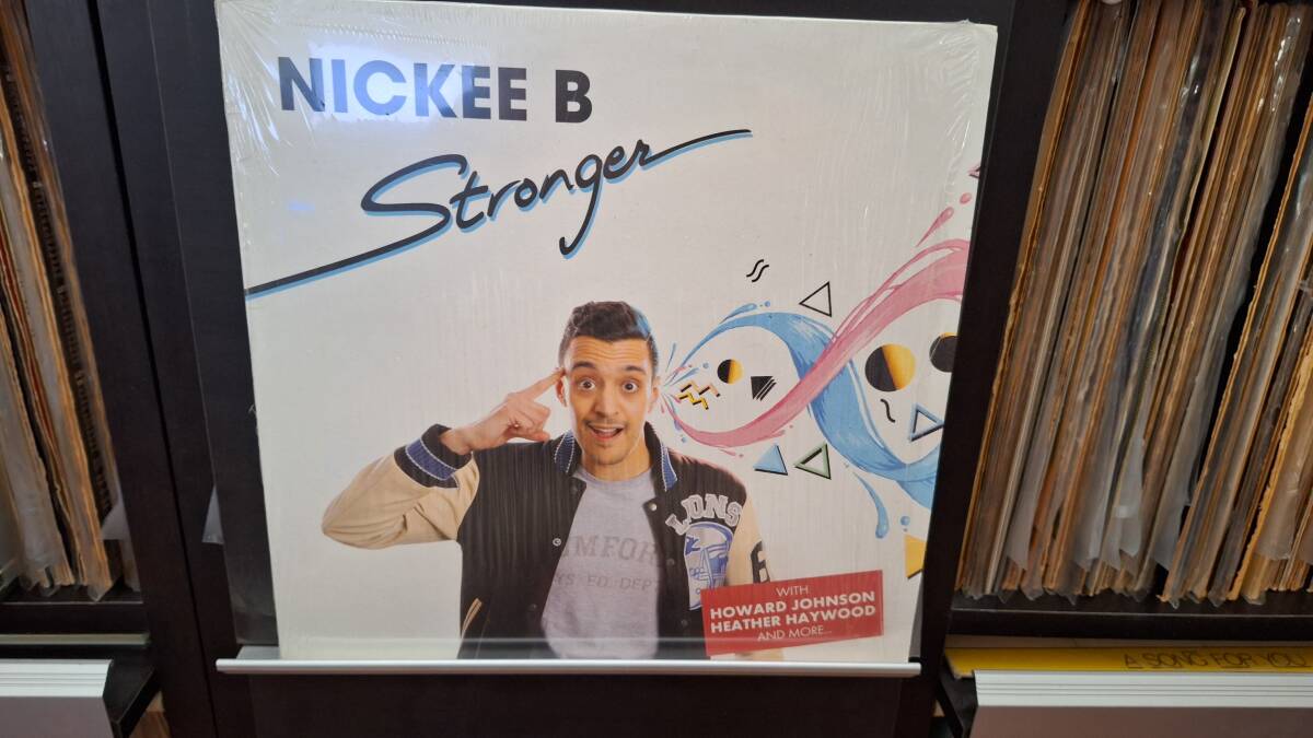 ☆ NICKEE B / Stronger 2018年 ＬＰ レア盤！！の画像1