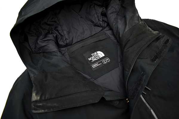 A-4728★THE NORTH FACE ザ ノースフェイス★レディース女性 アウトドア ブラック黒色 中綿 マウンテンパーカー ジャケット Ｍ Ｌ_画像7