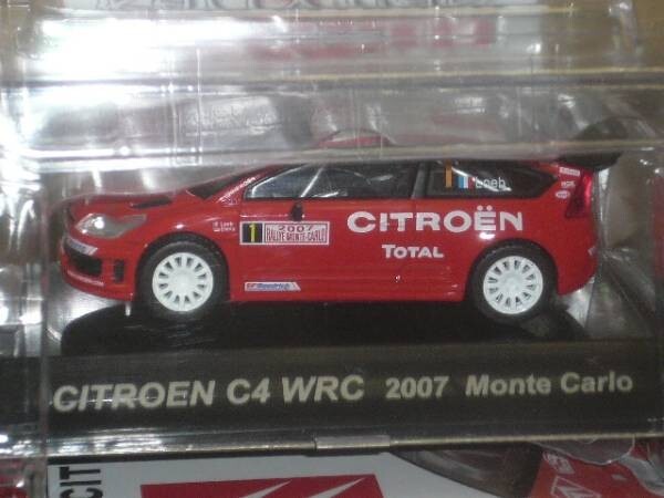 CM’s 1/64ラリ-カ-SS.19 シトロエンＣ４ WRC 2007 モンテカルロの画像2