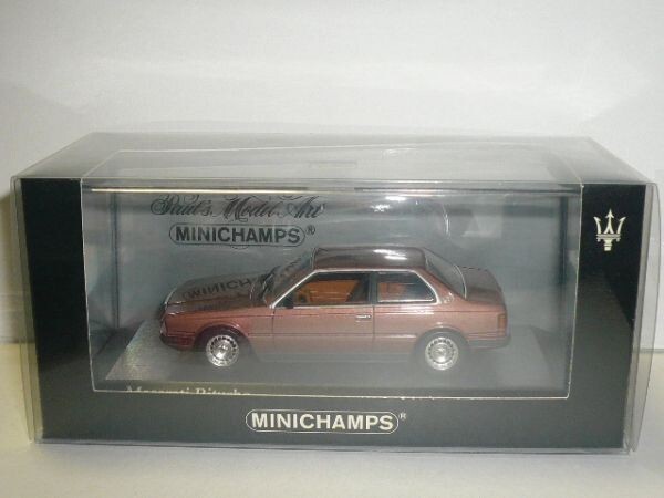 ☆1/43 MNICHAMPS Maserati Biturbo 1982 カッパー_画像1