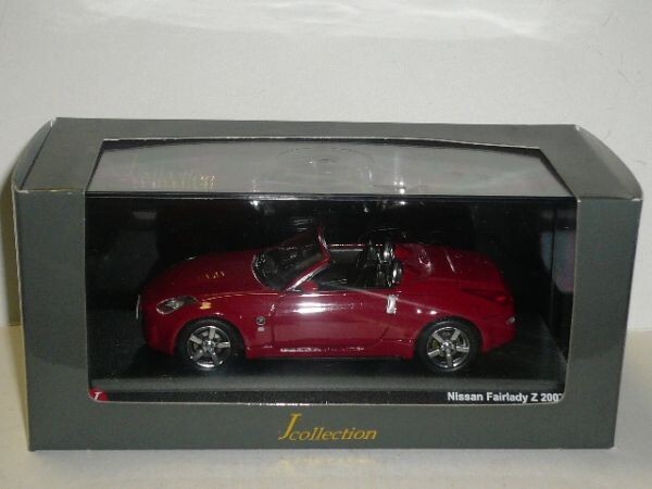 ☆1/43程度 J-Collection NISSAN FAIRLADY Z 2007 赤_画像1