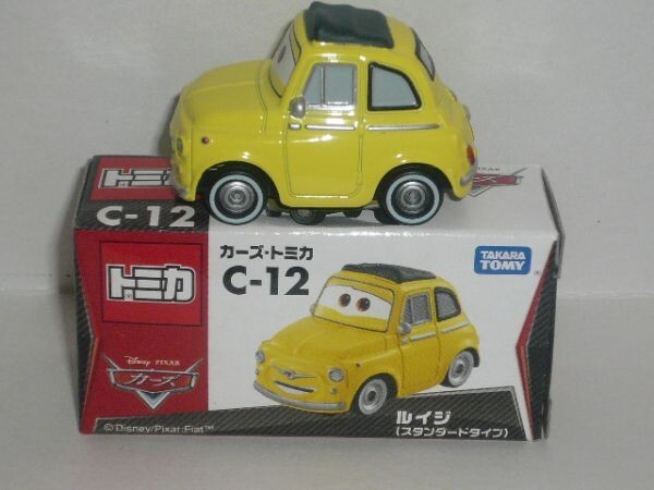 ピクサーカーズトミカ C-12 ルイジ(スタンダードタイプ)　(中国製)_画像1