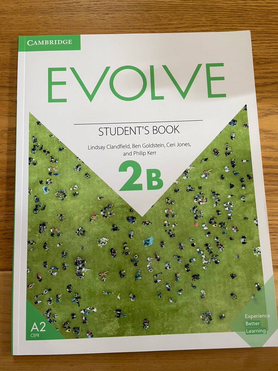 Evolve level 2B students Book new goods 
