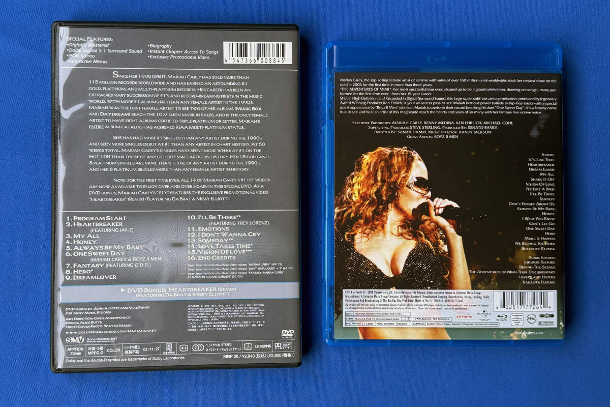 MARIAH CAREY CD+DVD+Blu-ray セットの画像4