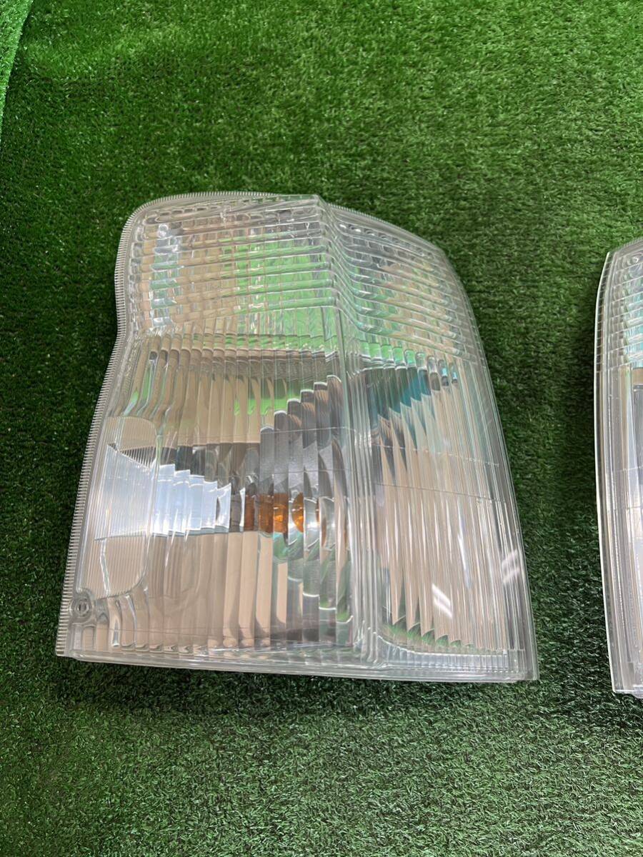 日産 キャラバン E25 前期VWE25/VRE25/DQGE純正 ハロゲン ヘッドライトヘッドランプ左右セットウインカー ライト付 KOITO 100-24774の画像5