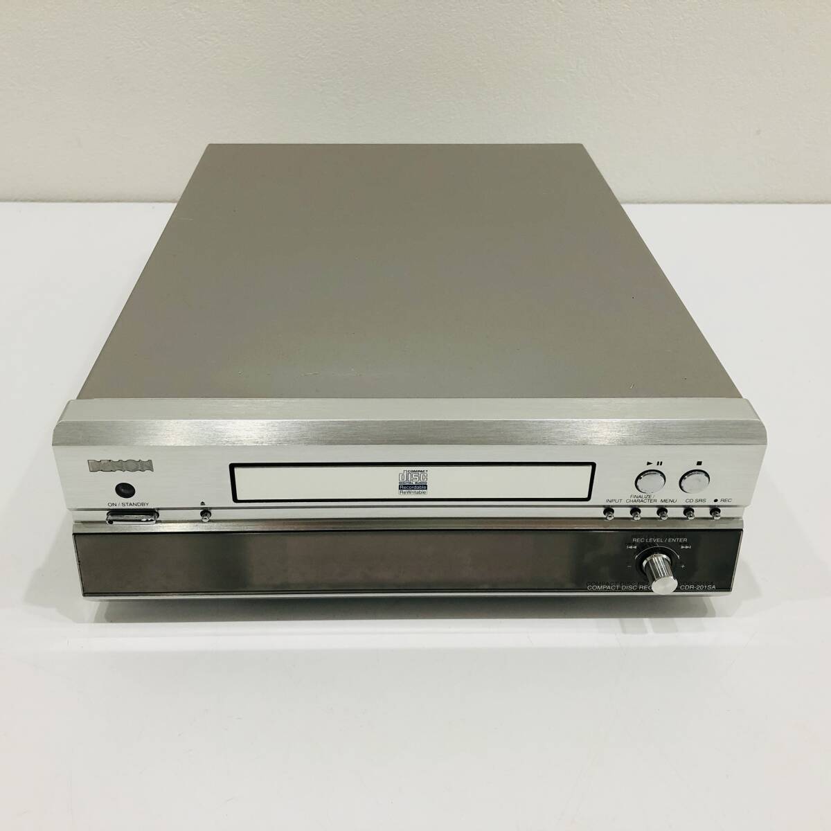 * Denon CDR-201SA audio CD recorder DENON CD deck sound equipment compact disk L1206