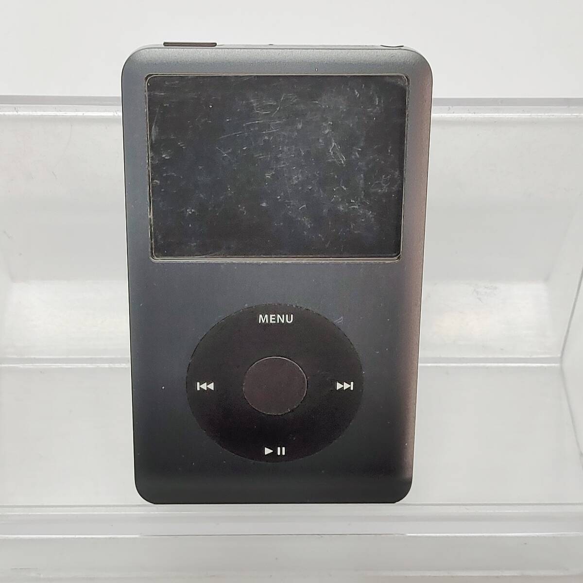 ●動作品 アップル A1238 160GB iPod classic Apple ブラック 元箱付きアイポッド クラシック プレーヤー 音楽 再生 持ち運び S2917_画像3
