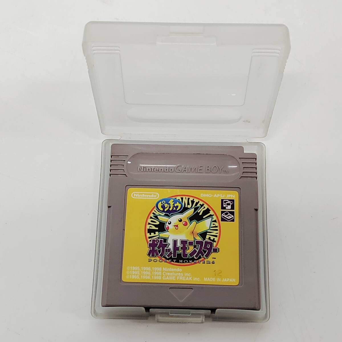 ●任天堂 GAME BOY COLOR ゲームソフト Nintendo 5点セット ポケットモンスター 赤 緑 青 黄 金 ゲームボーイ ポケモン ピカチュウ N690_画像4