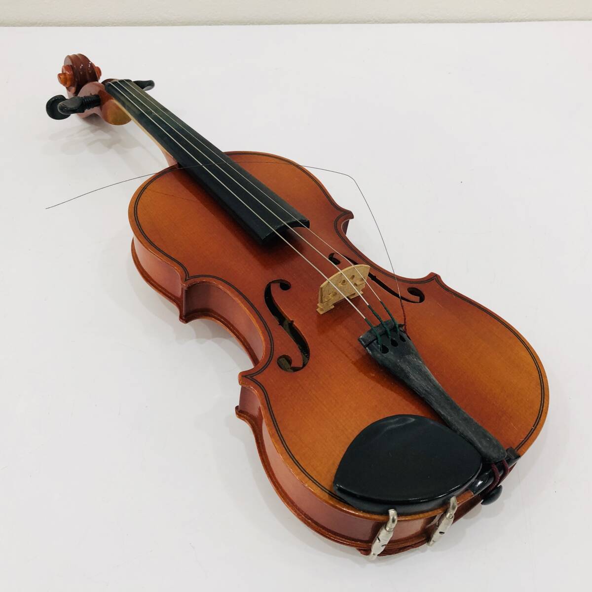 ●スズキ No.220 1/10 バイオリン SUZUKI ハードケース付き 弦楽器 ヴァイオリン Anno 1986 演奏 L1226の画像3