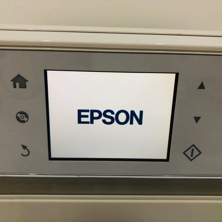 ●エプソン EP-805AW インクジェット複合機 プリンター EPSON ホワイト カラリオ コピー スキャン フォトプリント B957_画像3