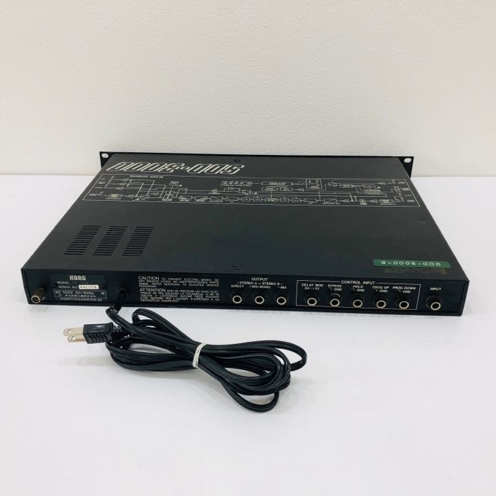 ●コルグ SDD-3000 デジタルディレイ KORG DIGITAL DELAY エフェクター オーディオ 音響機材 B958の画像6