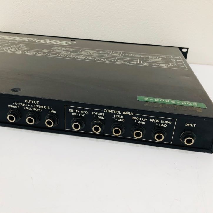 ●コルグ SDD-3000 デジタルディレイ KORG DIGITAL DELAY エフェクター オーディオ 音響機材 B958の画像7