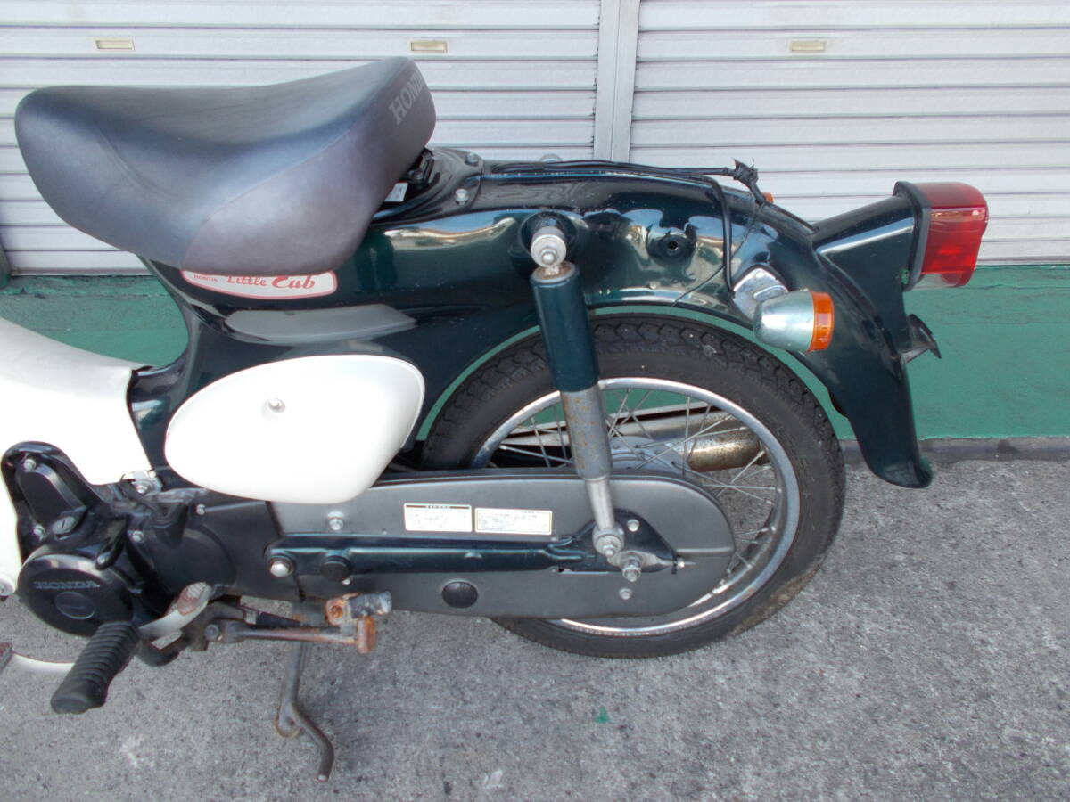 HONDA ホンダ リトルカブ50 AA01 中古 カゴ BOX 風防の画像4