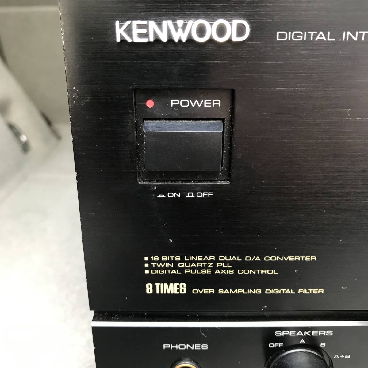 KENWOOD ケンウッド DA-9010 プリメインアンプ 音出し確認済み 現状品の画像2
